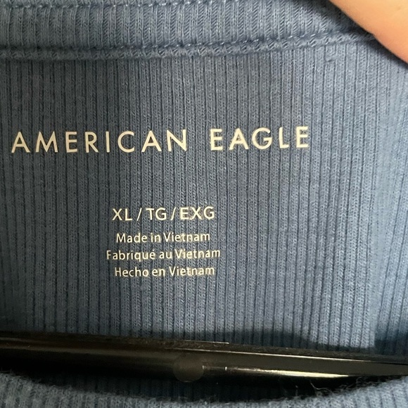 American Eagle Outfitters Dusty Blue Tank Top - Picture 3 of 5